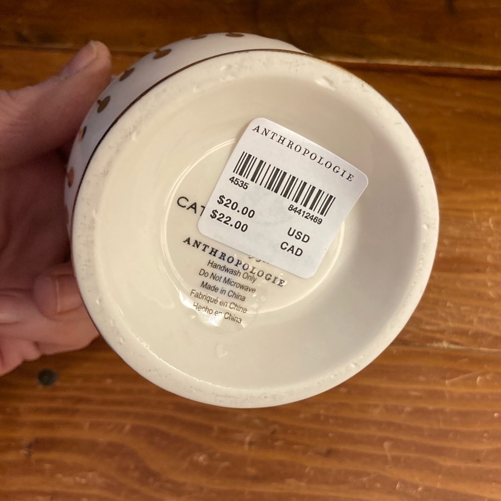 Anthropologie Exclusive Catherine Martin Starry Night Creamer NWT - Picture 11 of 14